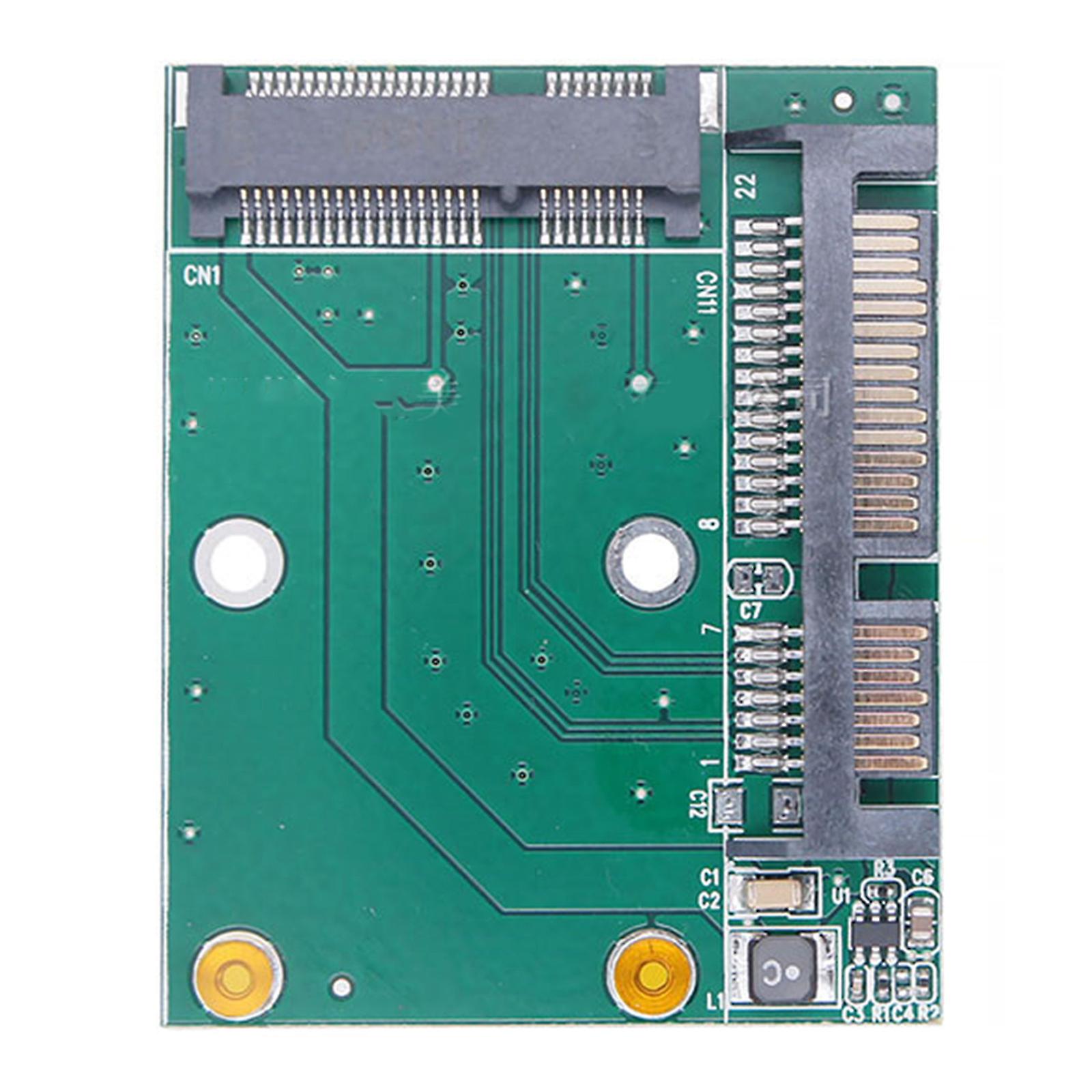 6Gbps mSATA Mini PCIE SSD la 2.5'' Sata 6.0Gbps Adapter Converter Modul