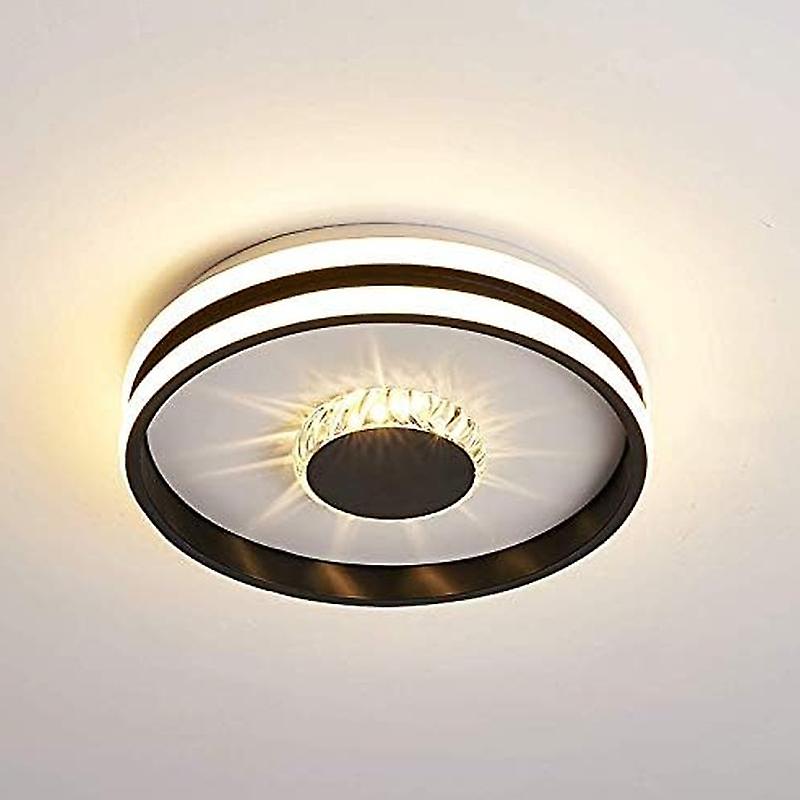 LED Ceiling Light Round Corridor Ceiling Lamp Dimmable,Ceiling Lighting Spots Crystal Corridor Effec