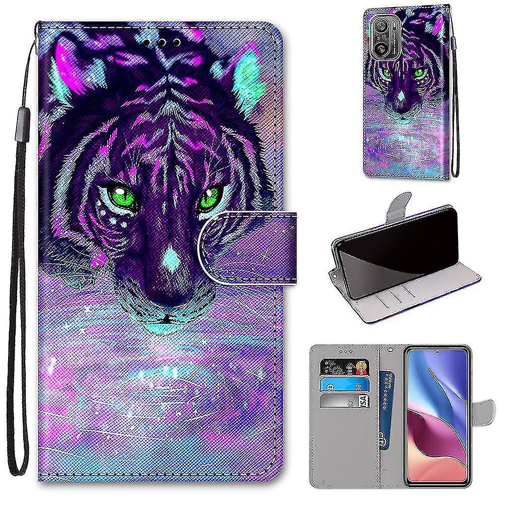 Compatible With Xiaomi Poco F3 Tiger Drinking Water Mobile Case