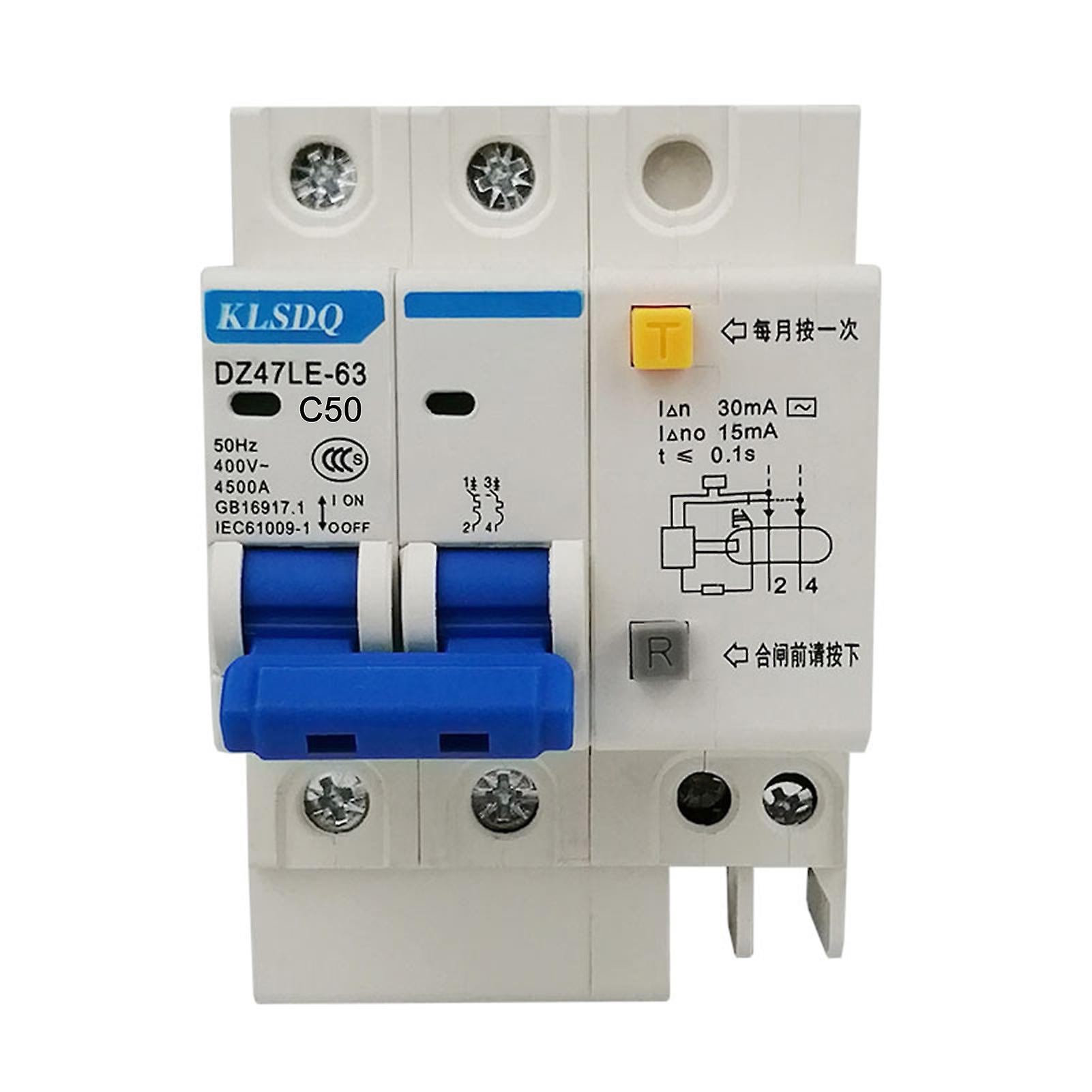 Residual Current Circuit Breaker Household Electric Leakage Protector
