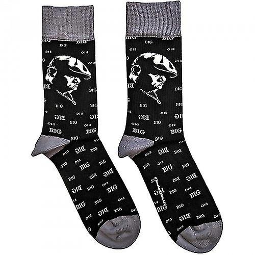 Biggie Smalls Unisex Adult Notorious B.I.G Portrait Socks