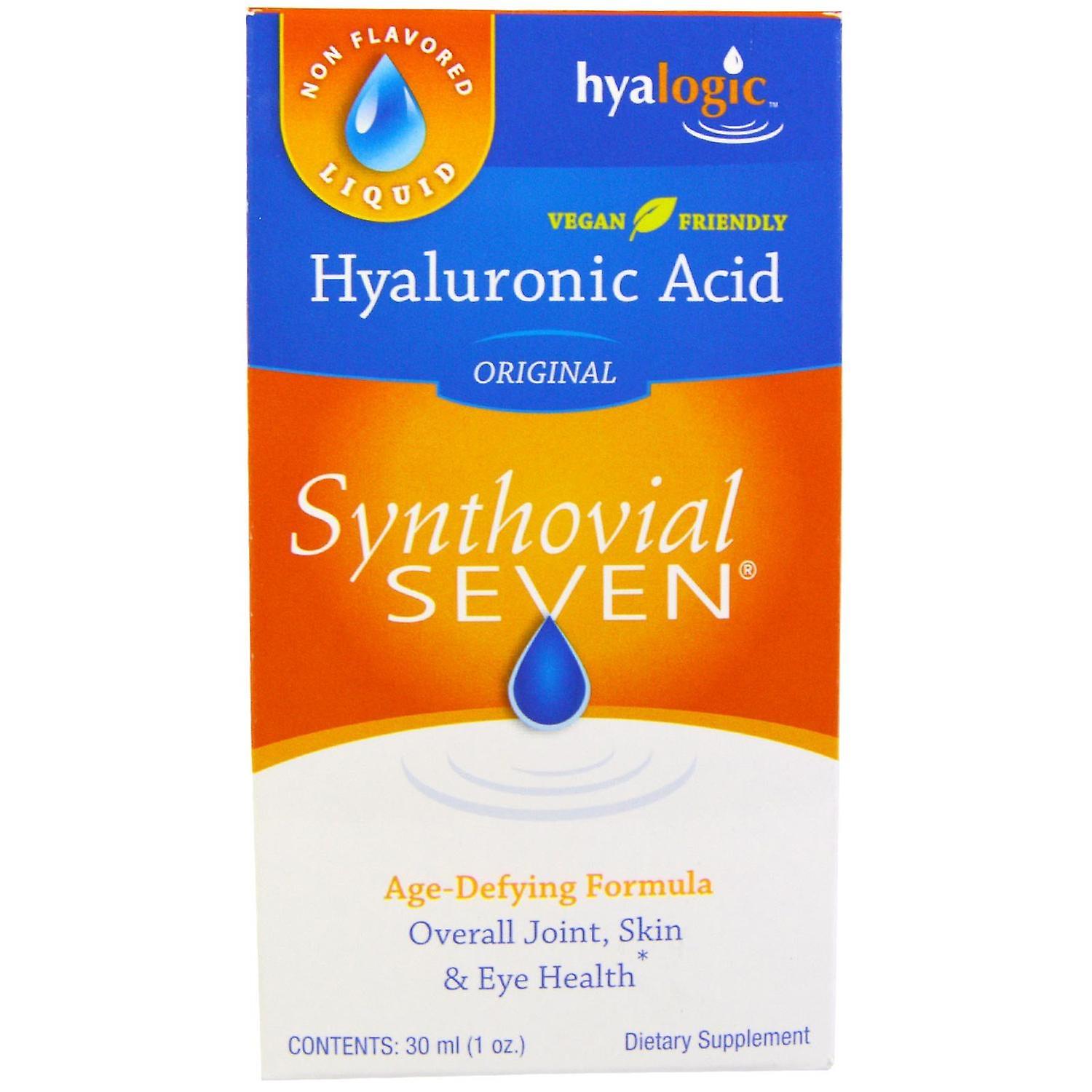 Hyalogic, Hyaluronic Acid, Synthovial Seven, 1 oz (30 ml)