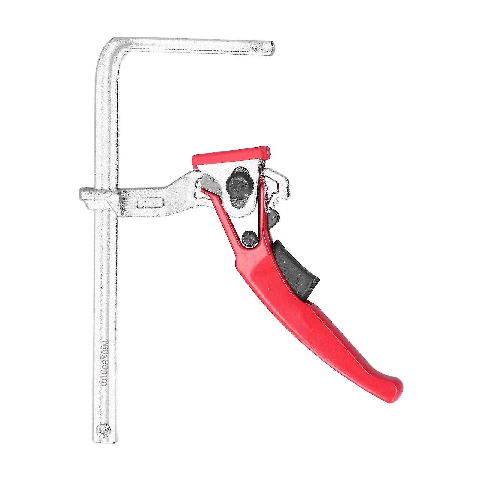 Ratcheting Table Clamp Aluminium Alloy Guide Rail Fixture Fixing Tool for Woodworking