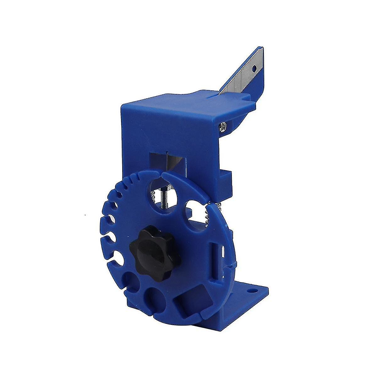 Handheld Copper Wire Stripper Manual Copper Wire Stripping Machine Cable Stripper Tool Blue