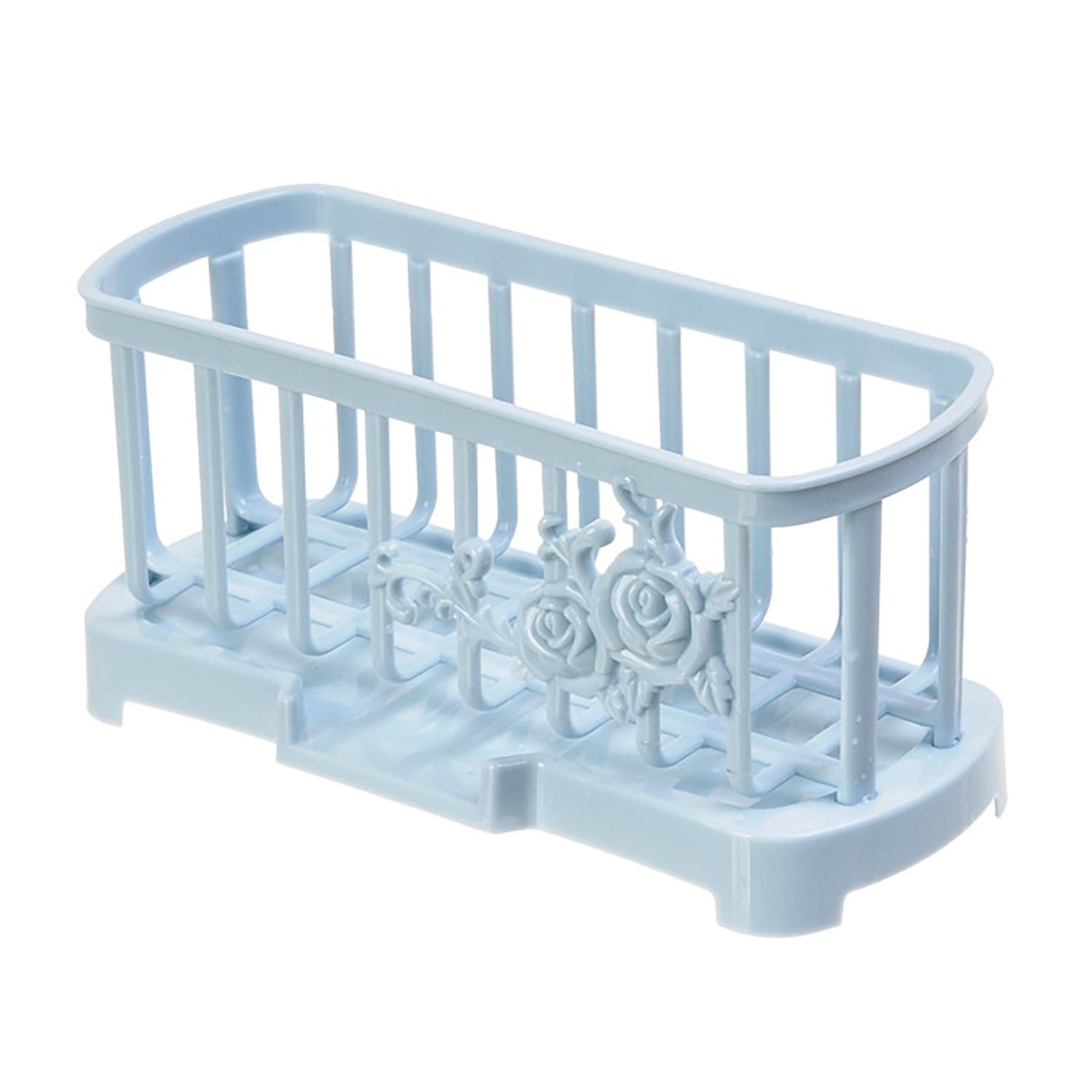 Tyhjennysteline Ontto nopeasti kuivuva nopeasti kuivuva pesuallas Sieni saippuapidike Keittiötarvikkeet