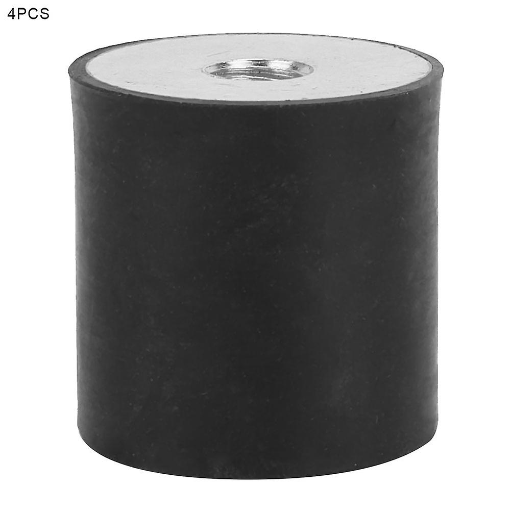 Rubber Mounts, 4pcs Female Thread Rubber Mount Anti Vibration Bobbin Isolator Damper (DE30*30 M8) 2XA8O
