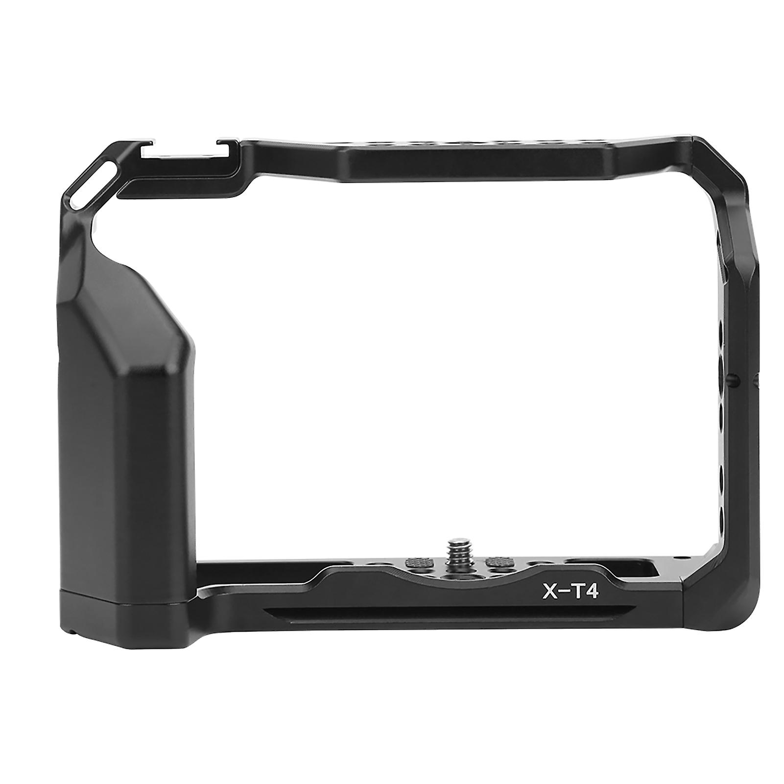 Aluminium Alloy Cage Multifunction Extension Frame for Fuji XT-4 Mirrorless Camera