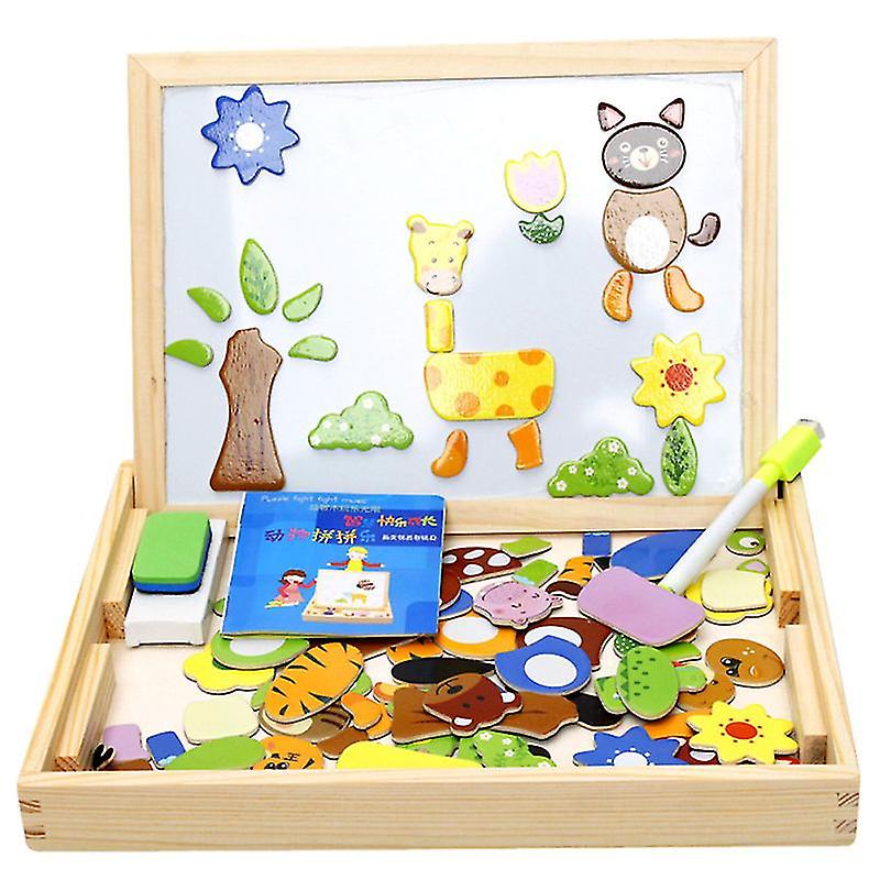 1pcs Puzzle magnetici per i più piccoli