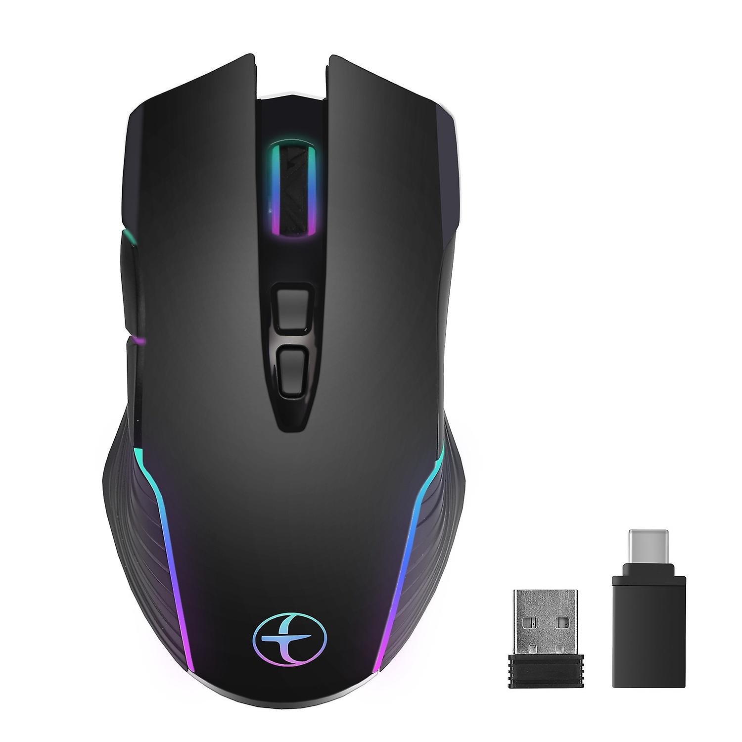 E50 2.4G Wireless Mouse Jiggler Portable Mouse With 7 Keys