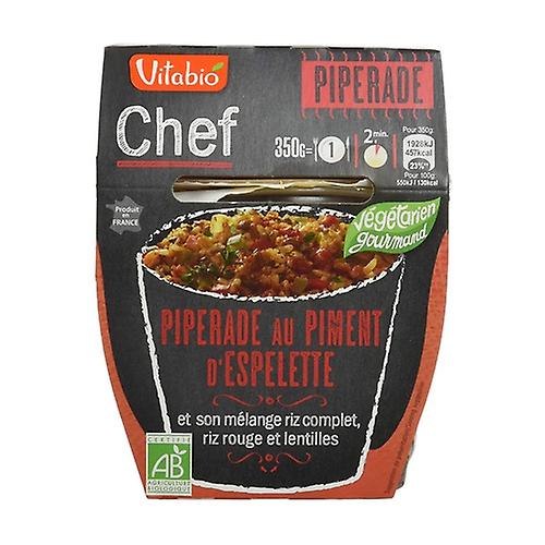 Chef Piperade Espelette Pepper Whole Rice Red Rice Lentils 350 g
