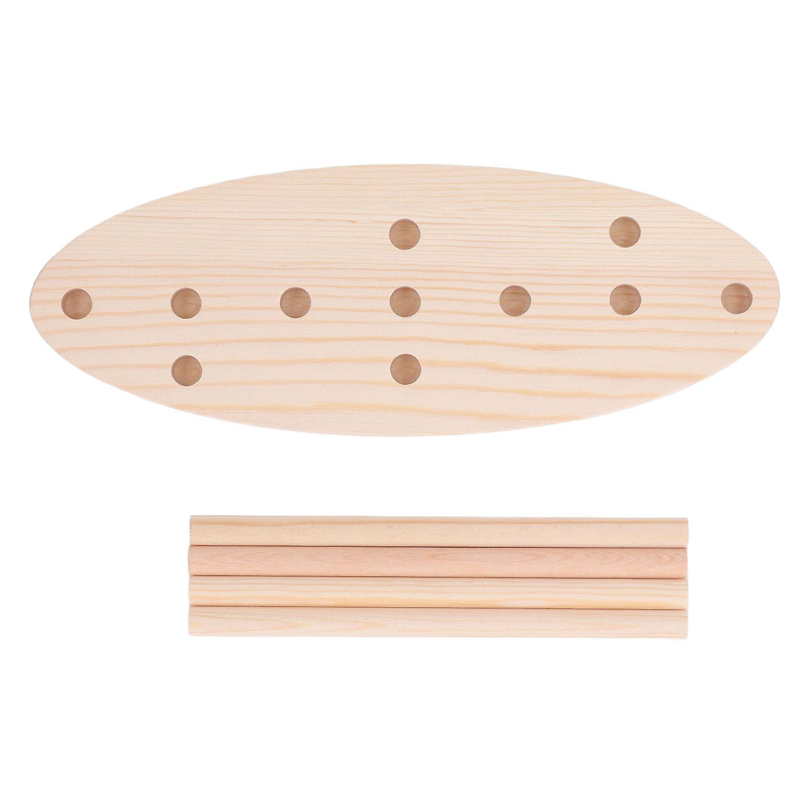 Bow Maker Wooden Oak Material DIY Making Lightweight Portable Regulable Design Wreath Bow Maker