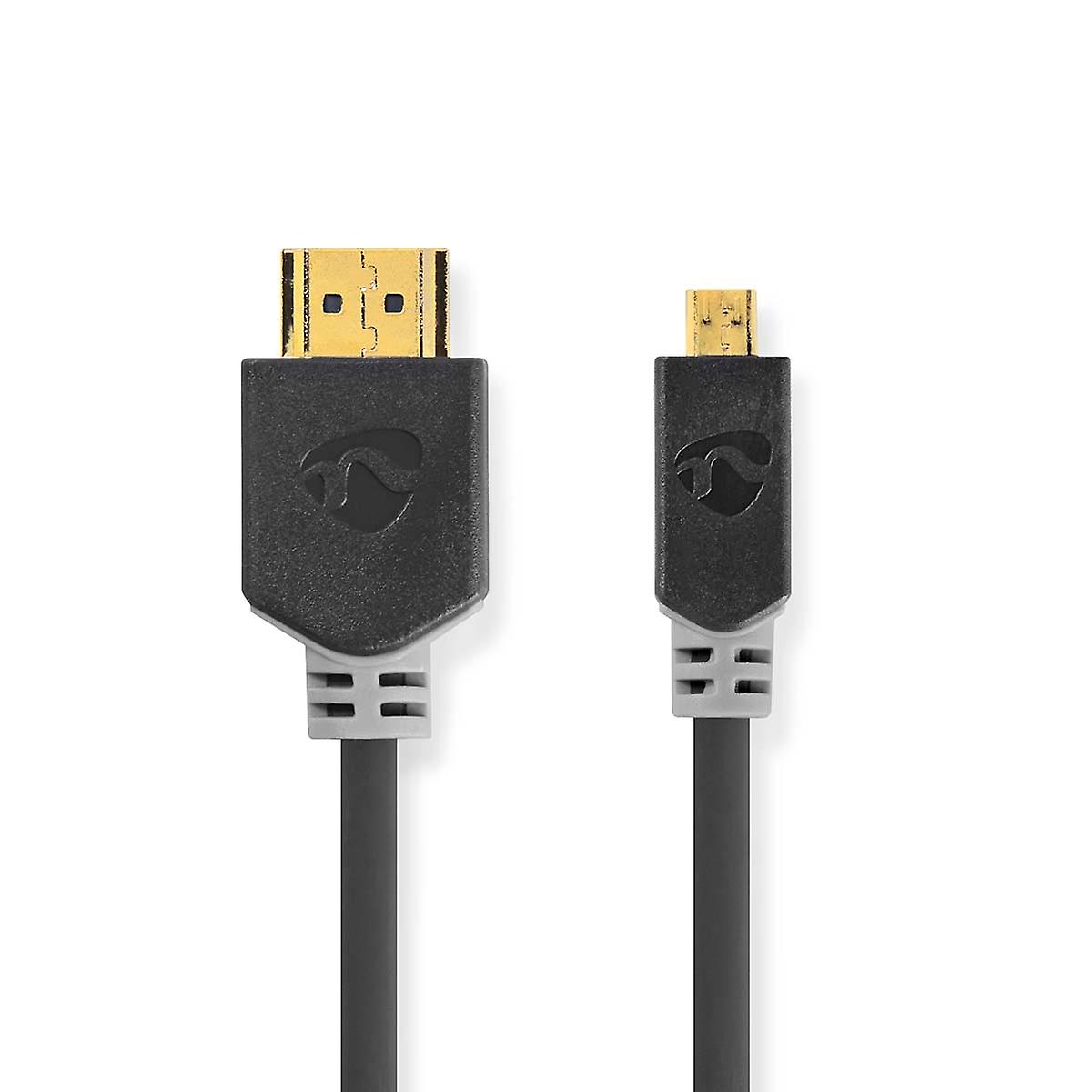 High Speed HDMI ™ Cable with Ethernet | ™ HDMI Connector | ™ HDMI Micro Connector | 4K@30Hz | 10.2 Gbps |