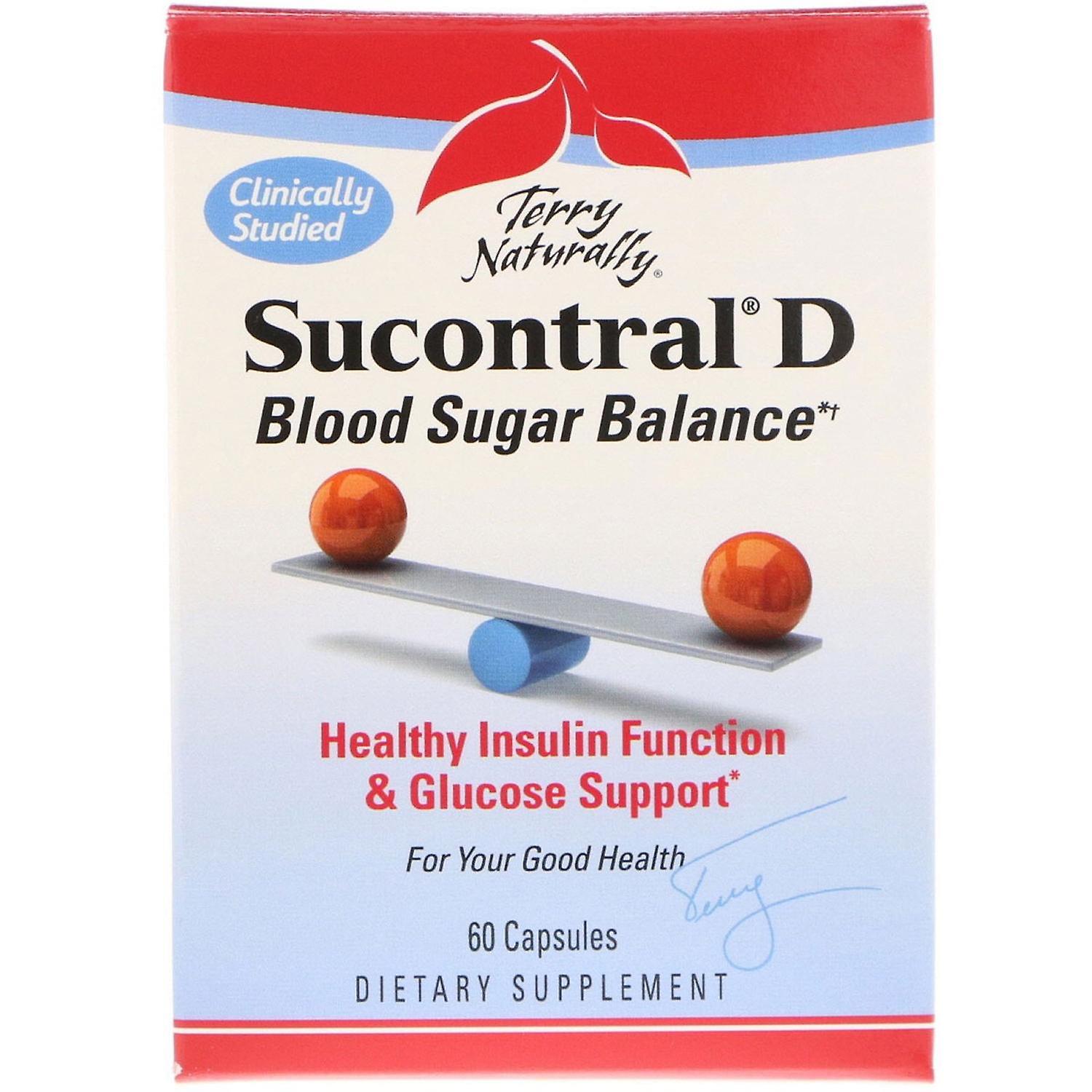 Terry Naturally, Sucontral D, 60 Capsules