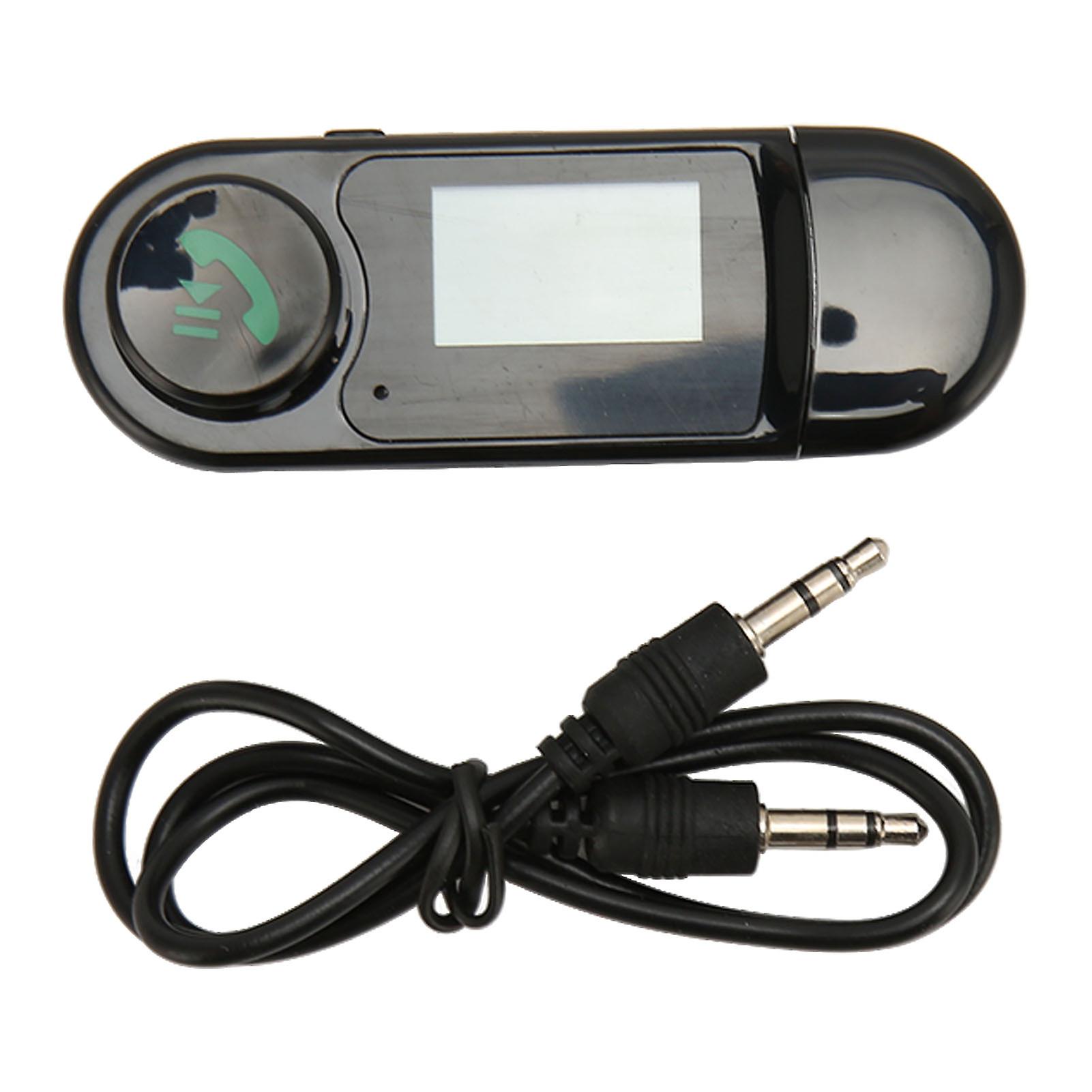 2-in-1 Bluetooth 5.1 Transmitter Receiver with 3D Stereo Sound and Built-in Mic