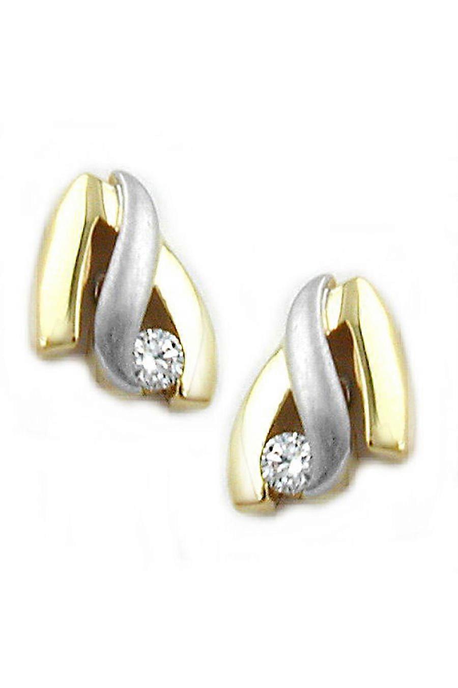 Earrings Zirconia 9k Gold - Gl430901