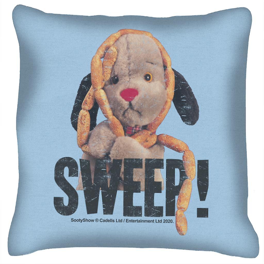 Sooty Sweep Sausages Cushion