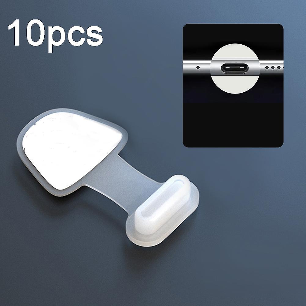 10pcs Mobile Phone Anti-Dust Plug USB-C/Type-C