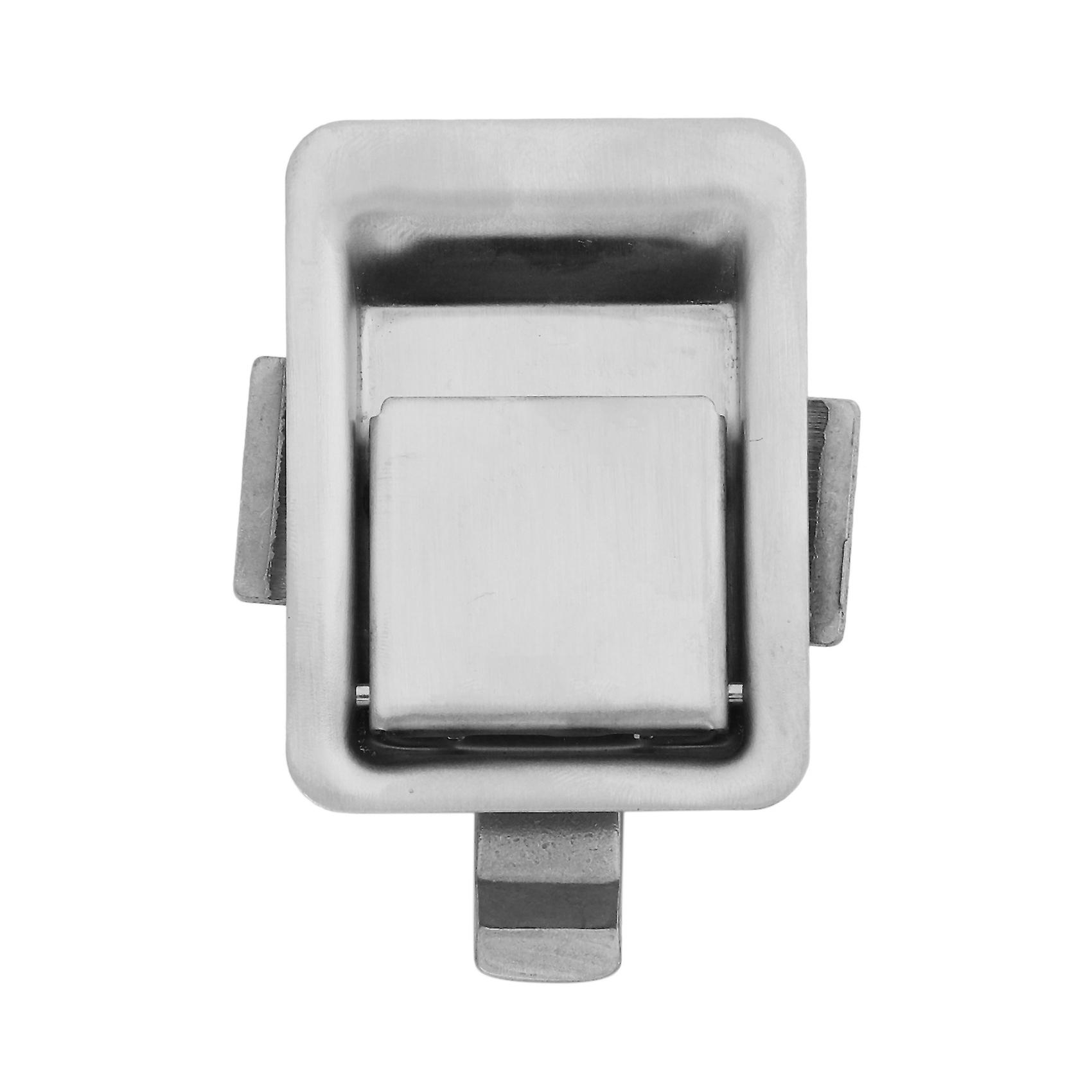 Stainless Steel Recessed Mounted Latch Mini Flush Mount Paddle Handle Lock for RV//Trailer/Cabinet/Tool Box Etc