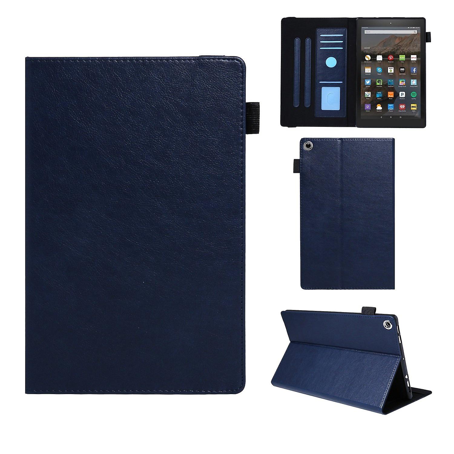 Leather Tablet Case For Amazon Kindle Fire HD10 2017/2019