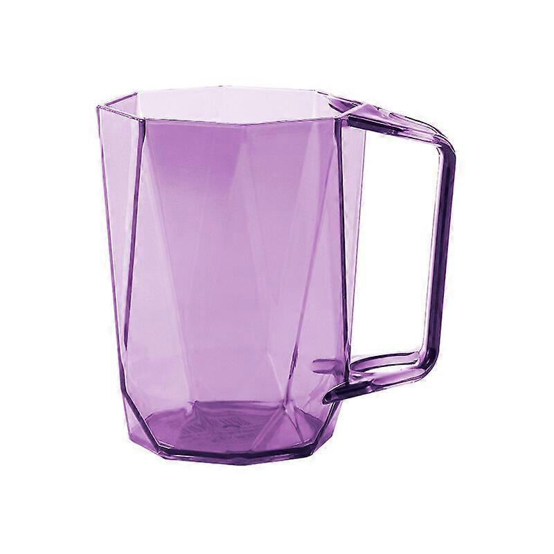 Multifunctional Plastic Cup Daily Use Acrylic CupPurple