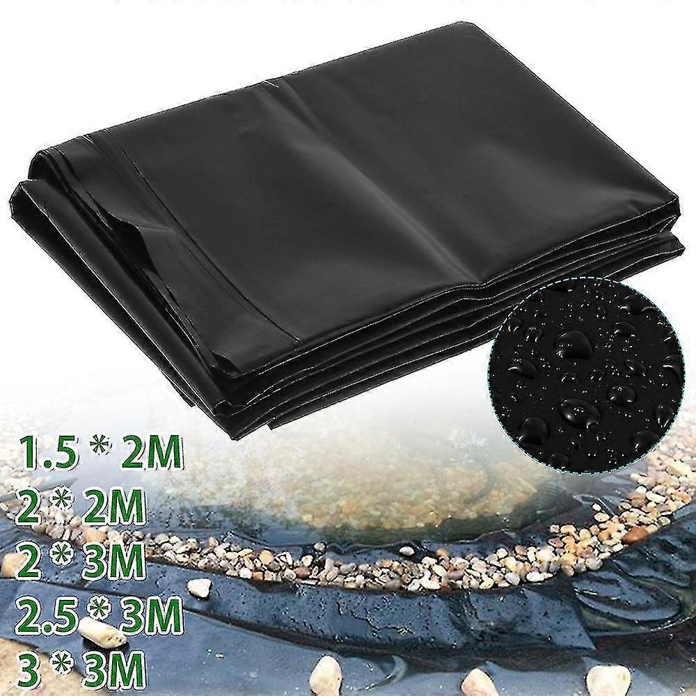 Pond Liners Pond Underlay Membrane Gardens Pools HDPE Membrane pour aménagement paysager renforcé