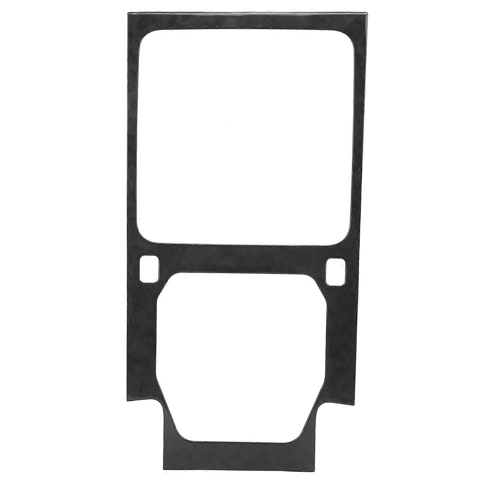 Central Control Panel Cover Forged Carbon Fiber Marble Pattern Replacement for Land Rover Defender 110 20202021 E2U711