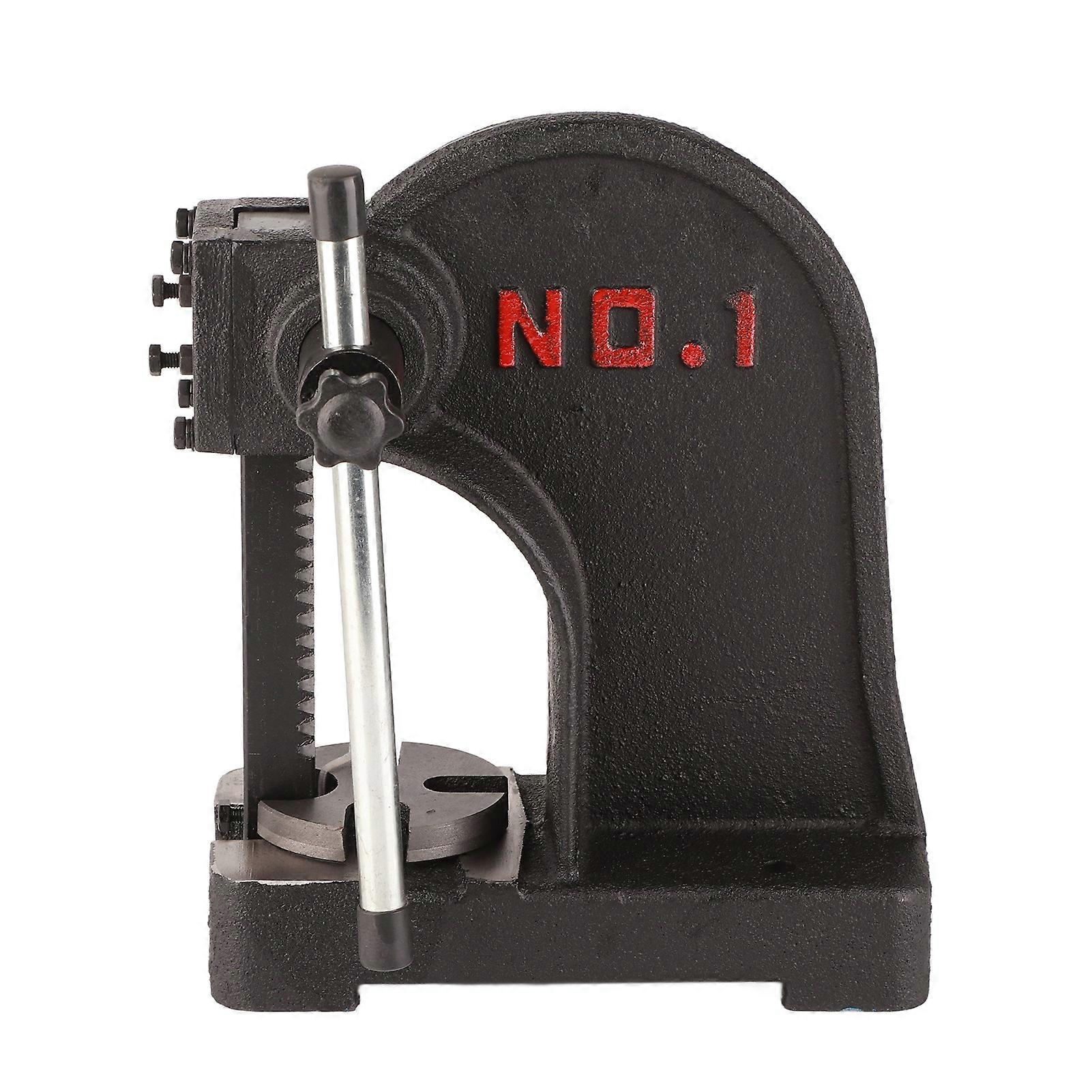 1t Manual Desktop Hand Punch Press Machine Metal Arbor Press Tool
