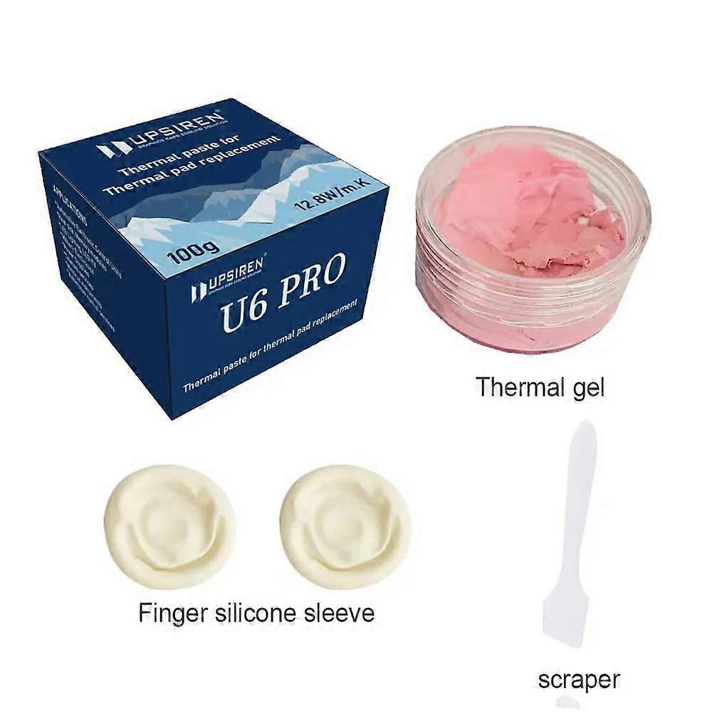 Thermal Putty UTP-8 U6 UX For VGA GPU IC Processor Liquid Thermal Pad Heat Blocking Putty Thermal Pad Replacement