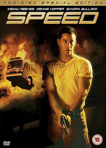 Speed DVD (2004) Keanu Reeves de Bont (DIR) cert 15 2 discs - Region 2