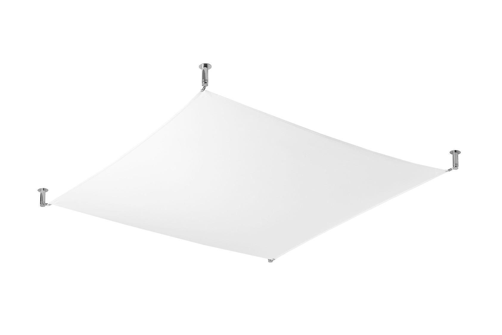 Sollux LUNA SL.0738 Decorative Flush Fabric Light White G13