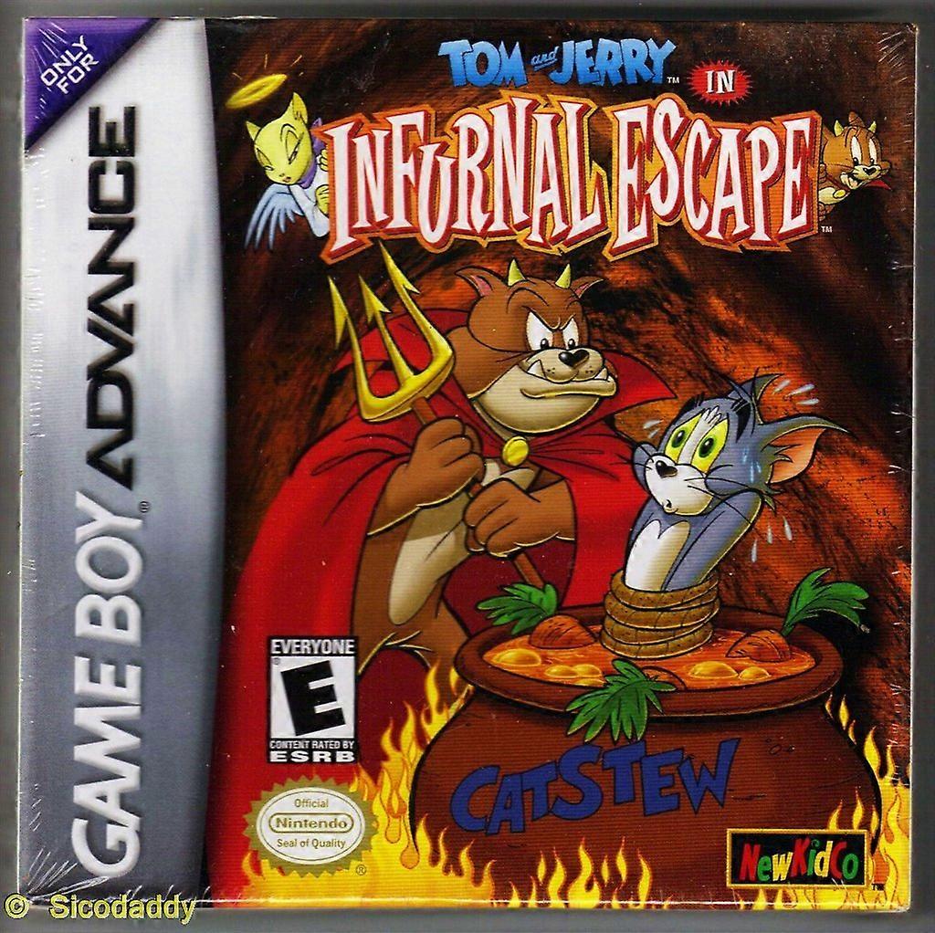 Tom  Jerry Infurnal Escape  Game -  - PAL - New & Sealed