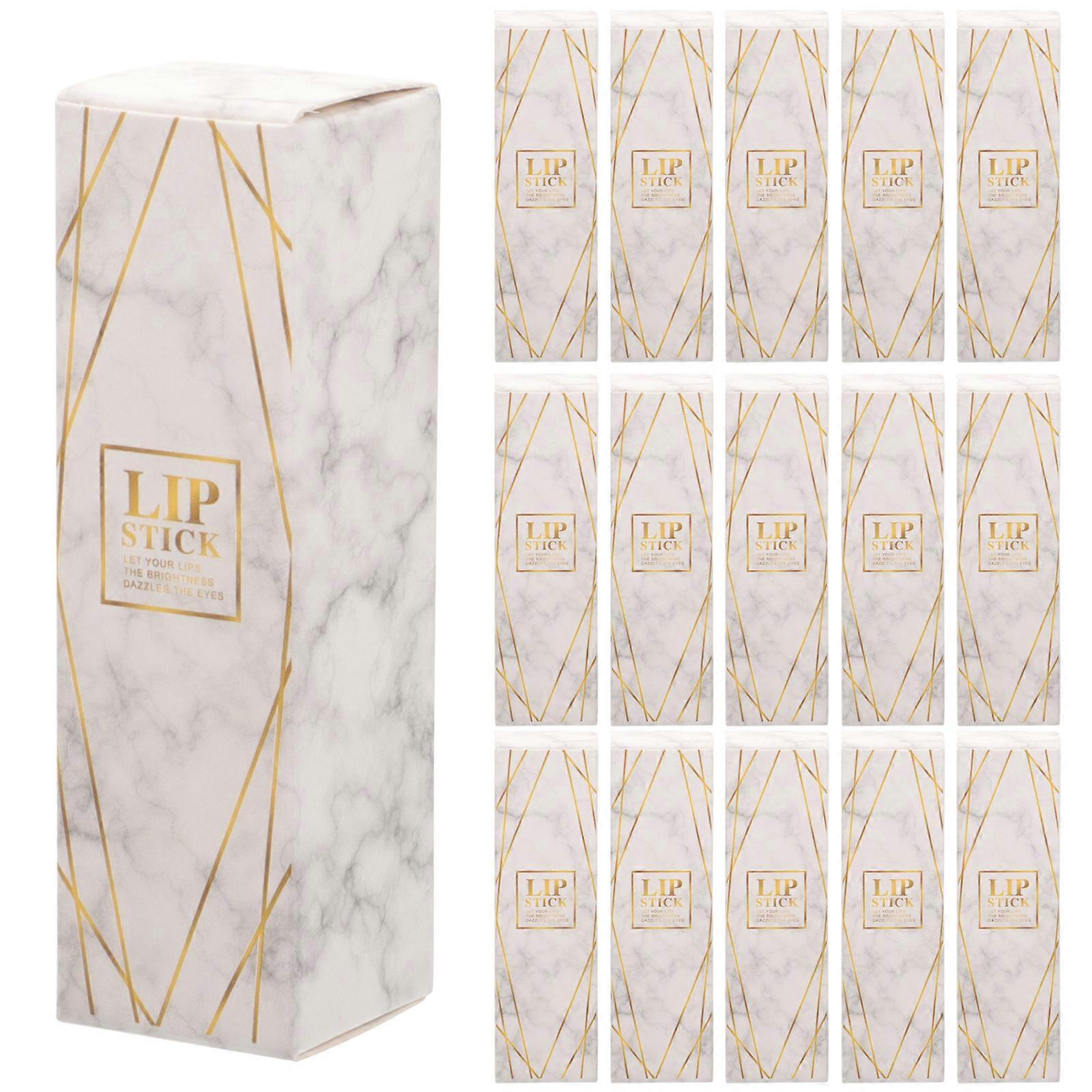 50pcs Lip Gloss Paper Wrapping Boxes Lip Gloss Lipsticks Bottle Holder