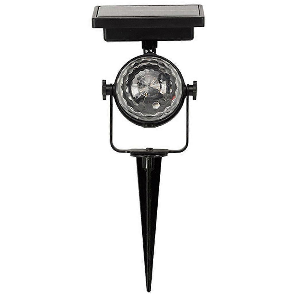  في الهواء الطلق الشمسية حديقة ديسكو الكرة أضواء الحزب المحمولة الدورية ستروب الخفيفة