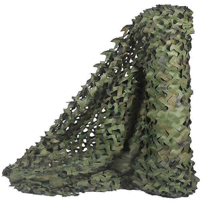 Roll Camo Netting For Hunting Military Decoration Sunshade, 1.5m X 2.5m(4.9ft X 8.2ft)