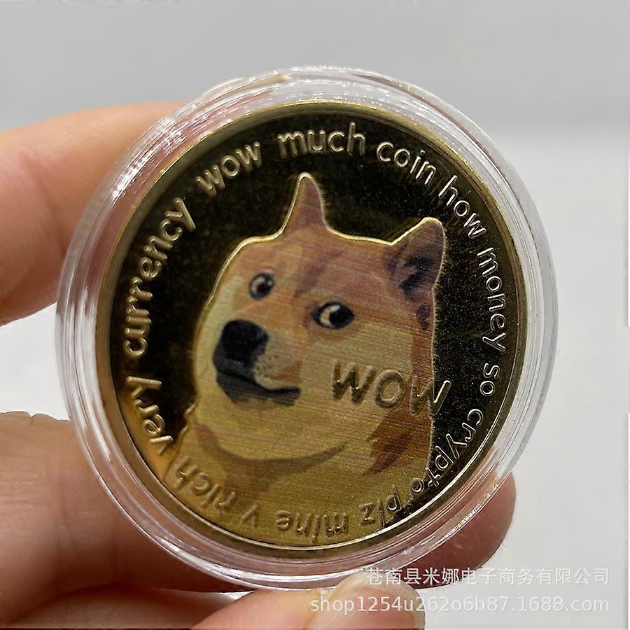 Dog coin  2PCS