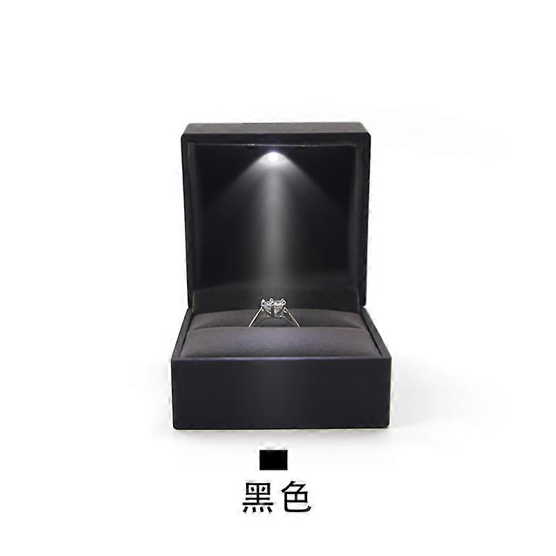 صندوق مجوهرات LED صندوق خاتم مجوهرات