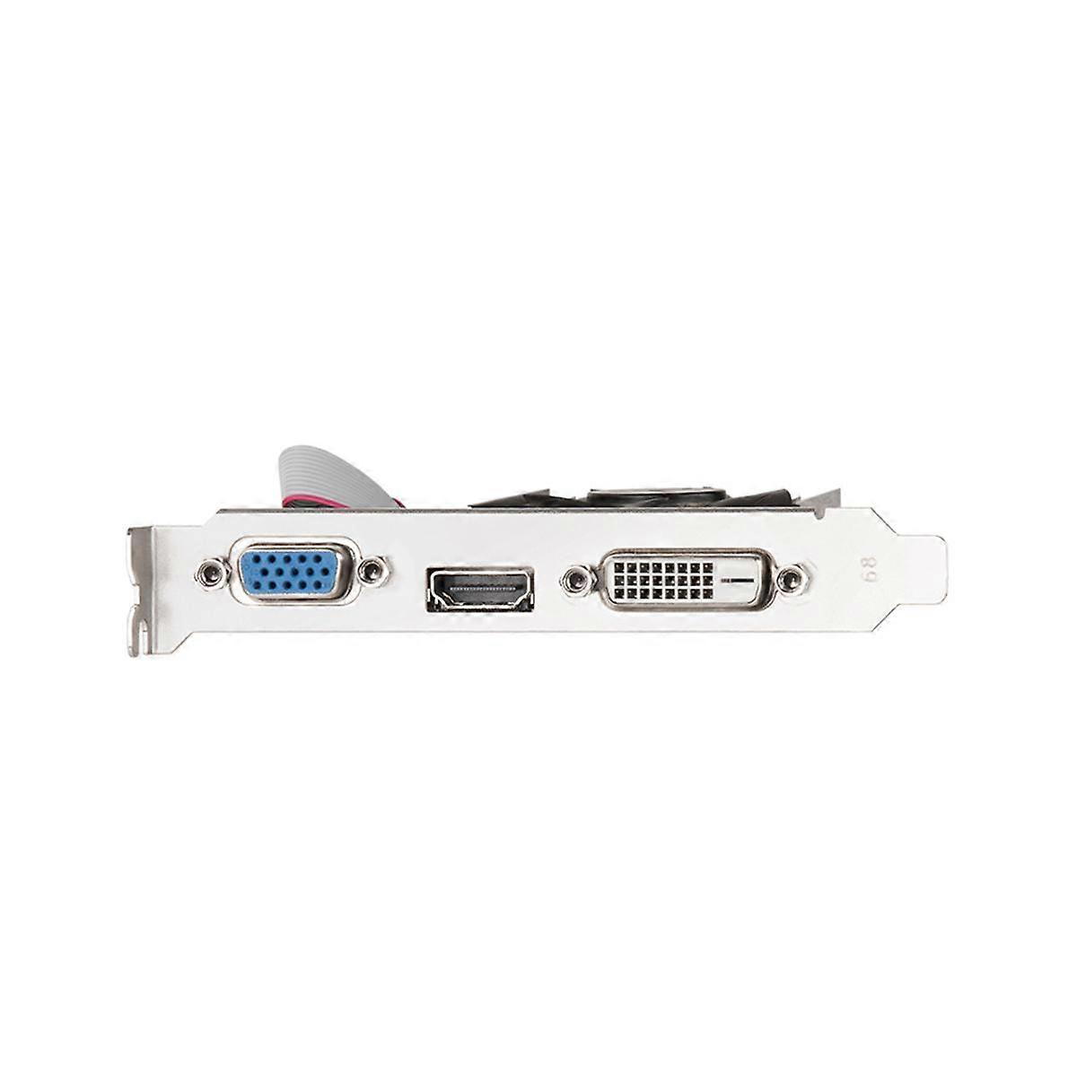 Geforce GT610 1GB DDR3 κάρτα γραφικών 810 MHz 1800 MHz 64 bit 40 nm VGA + HD + DVI κάρτα γραφικών