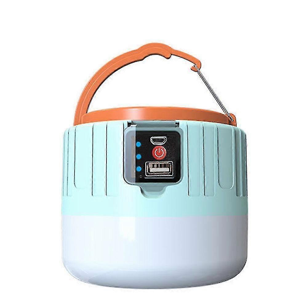 led bulb solar charge lanter adjustable brightness control lantern portable emergency night market light outdoor camping home