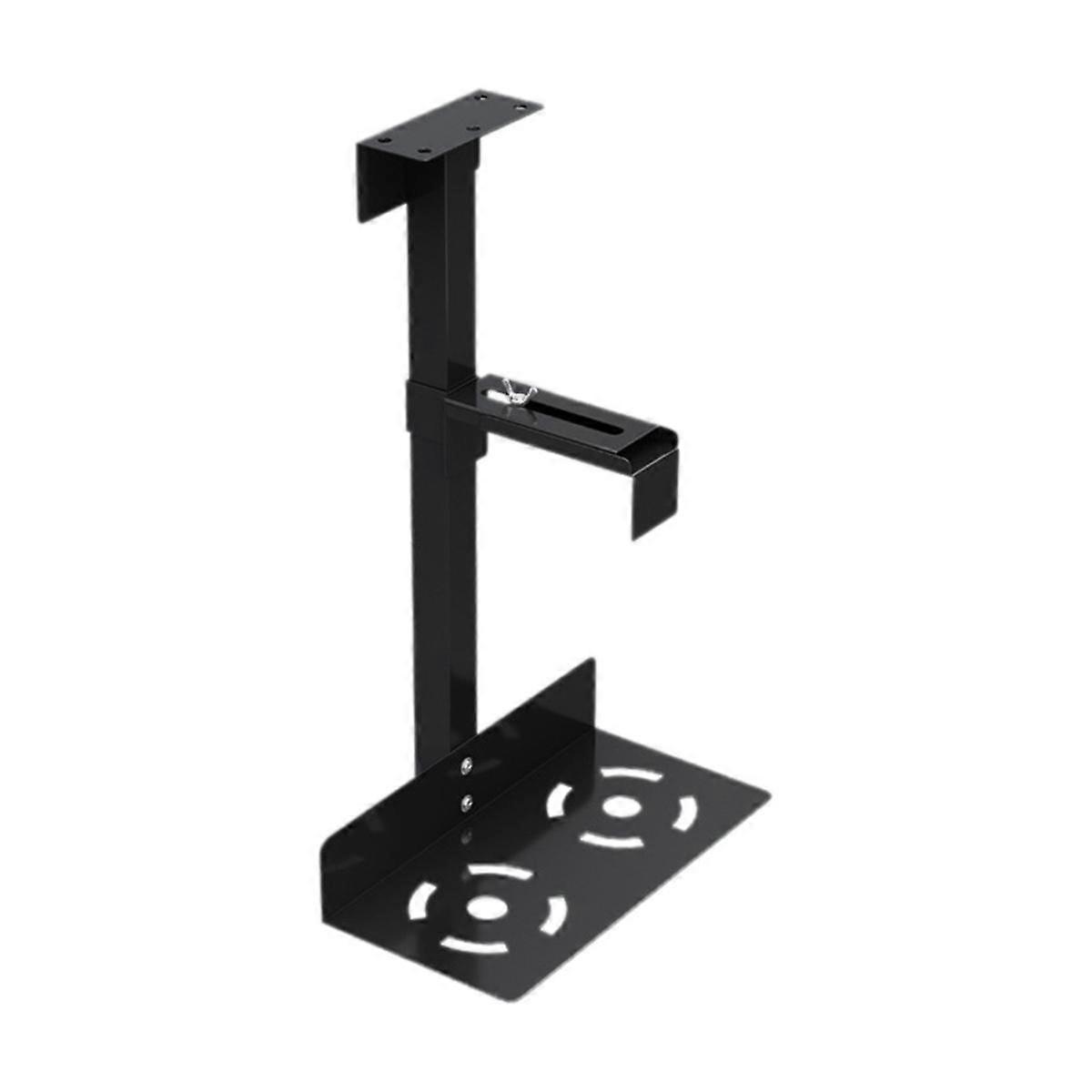 Universal PC Case Holder Adjustable Host Box Stand Versatile Under Desk or Wall Side Mount, Cpu Sta