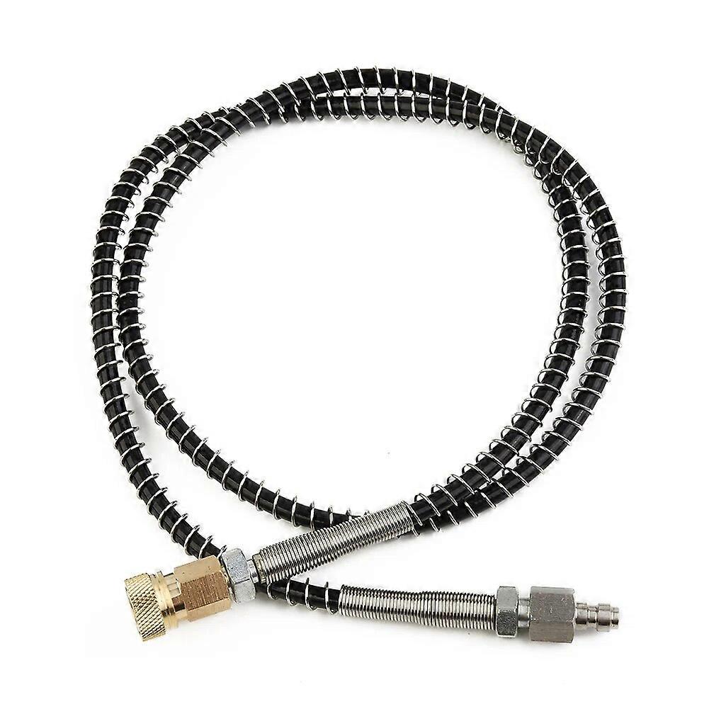 New AIR CO2 Remote Charging Fill Whip DN2 36\ Microbore Hose Extension With Quick Disconnect For Air Tool Paint-ball PCP