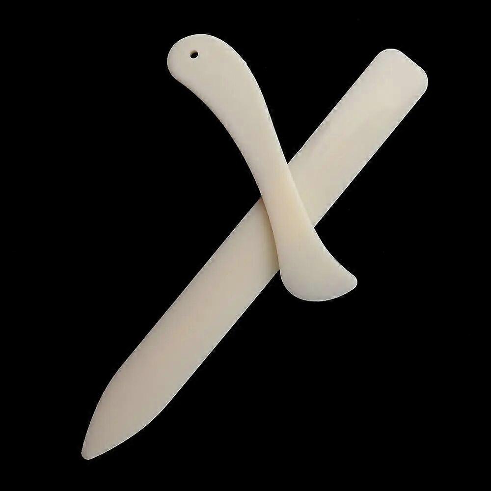 Paper Bookbinding Tool Handmade Books Edge Creasing Craft Plastic Bone Folder Office Leather Scoring Sewing Tools