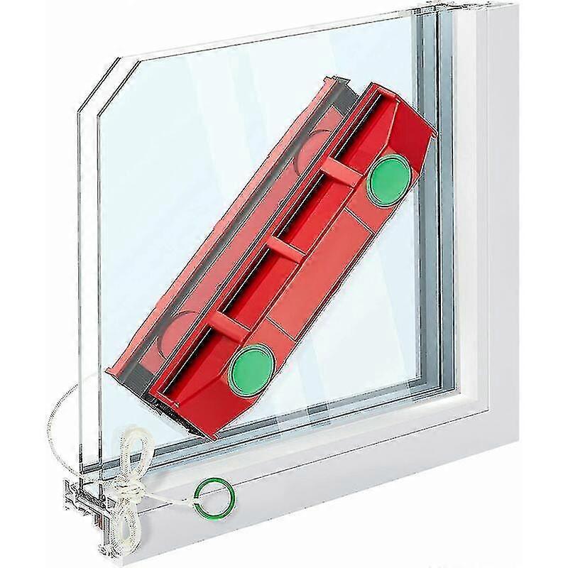D-3 Magnetic Window Cleaner Compatible With 20-28mm Double Glazed Window