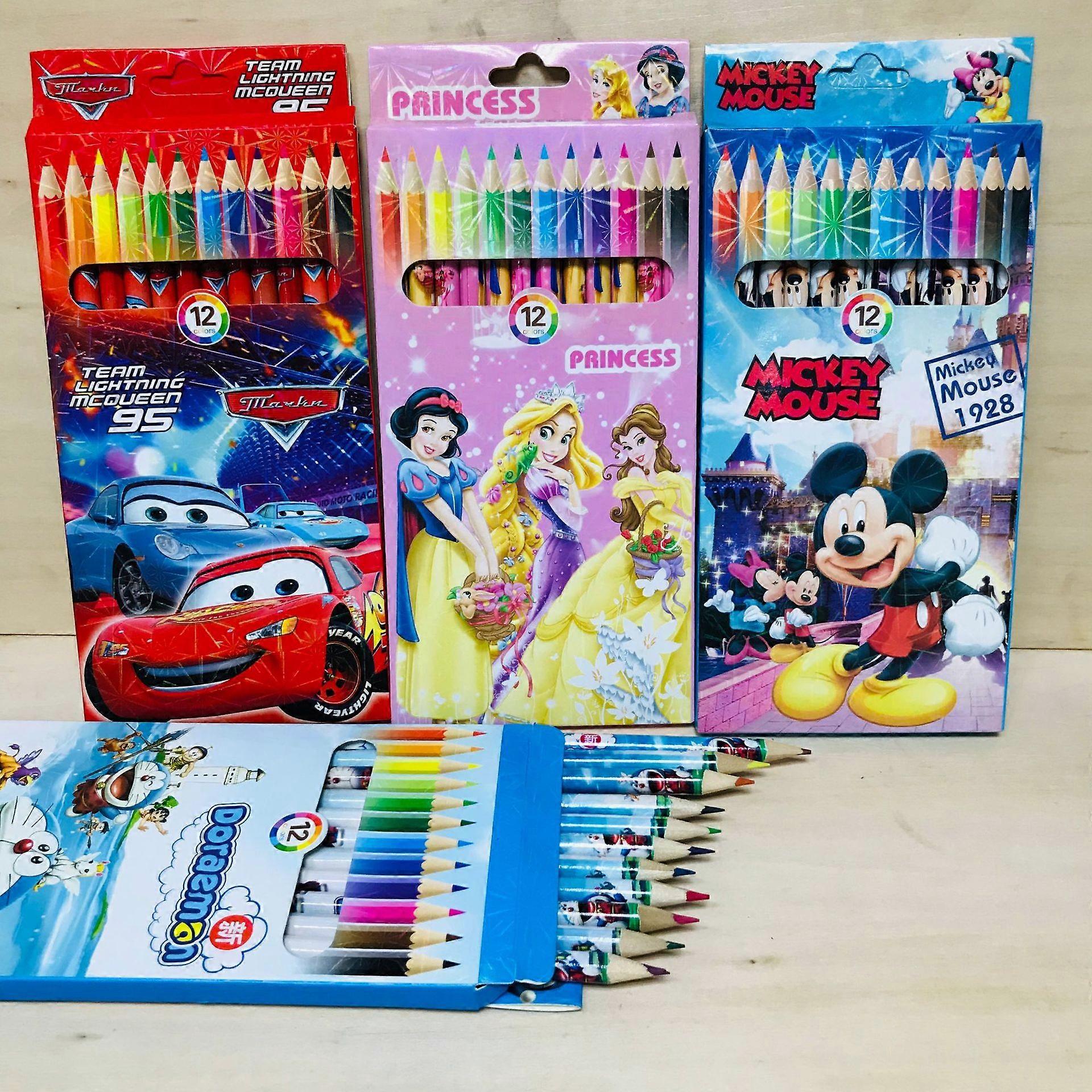 Colored Pencils - Assorted Colors, Box of 2, Random Pack,2024 Ping