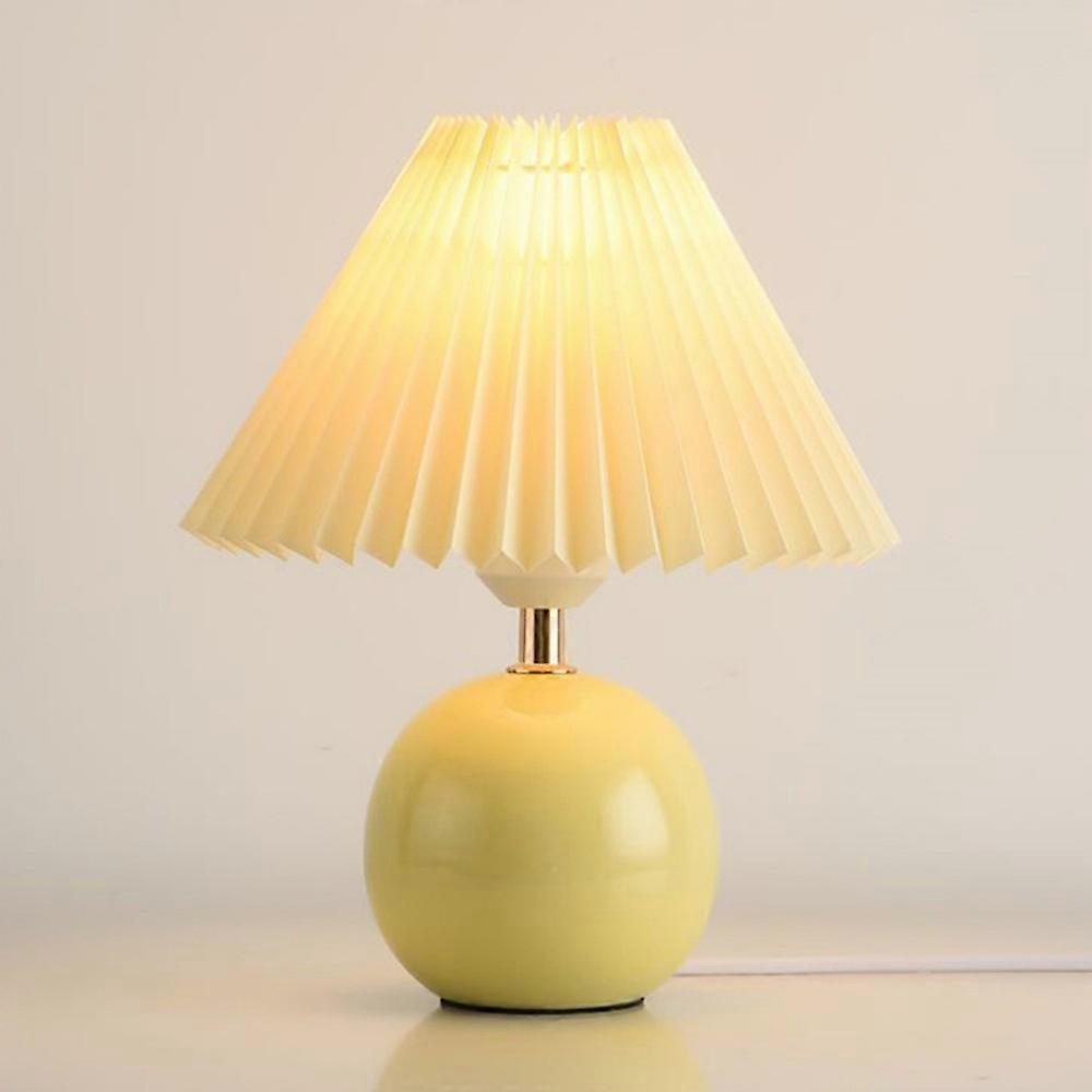 Lampe de table plissée nordique à monter soi-même, pliable, 5 W, 220 V, ambiance artistique, veilleuse de chevet, lampe de lecture à intensité variable, décoration d'intérieur