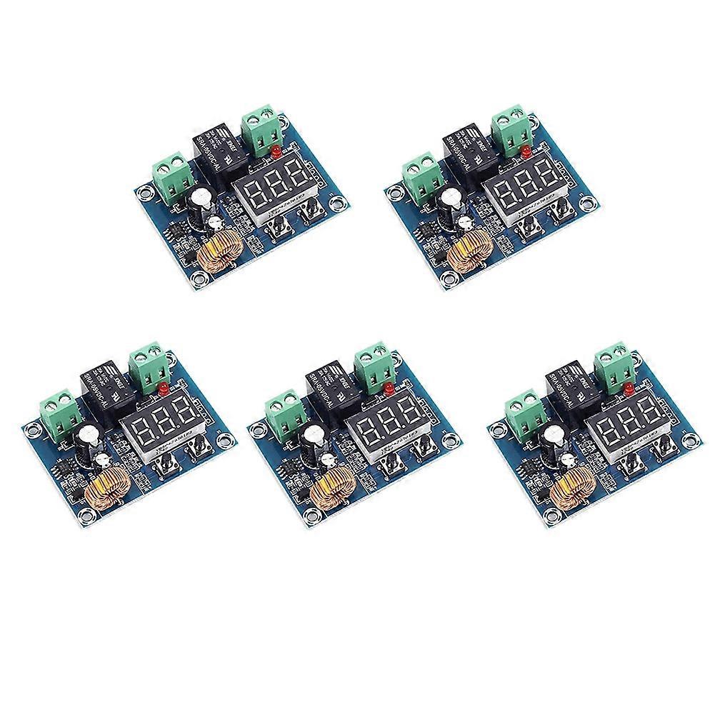 5PCS XH-M609 Low Voltage Disconnect Switch Cut Off Digital LED Display Over-Discharge Protect for 1