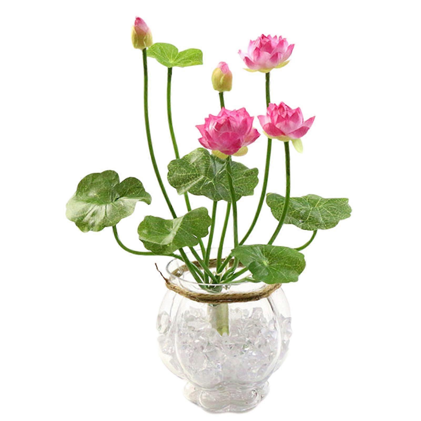 Realistic Simulation Lily Silk Flower With Bright Colors & Good Flexibility For Holiday Home Party Decor