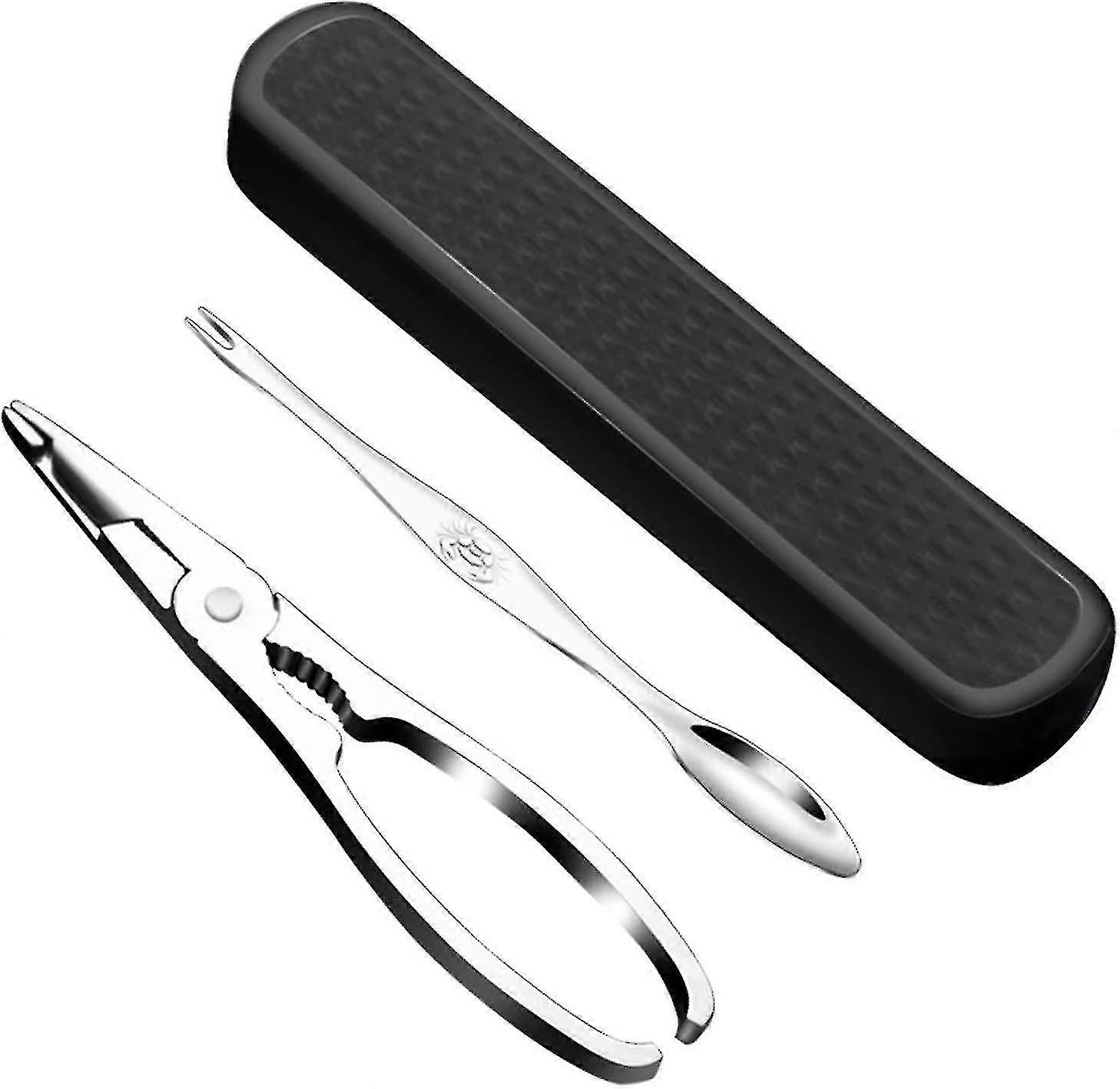 Stainless Steel Crab Crackers Seafood Tool Durable Crab Picker Kit For Lobster Crab Legs(t-0-g)