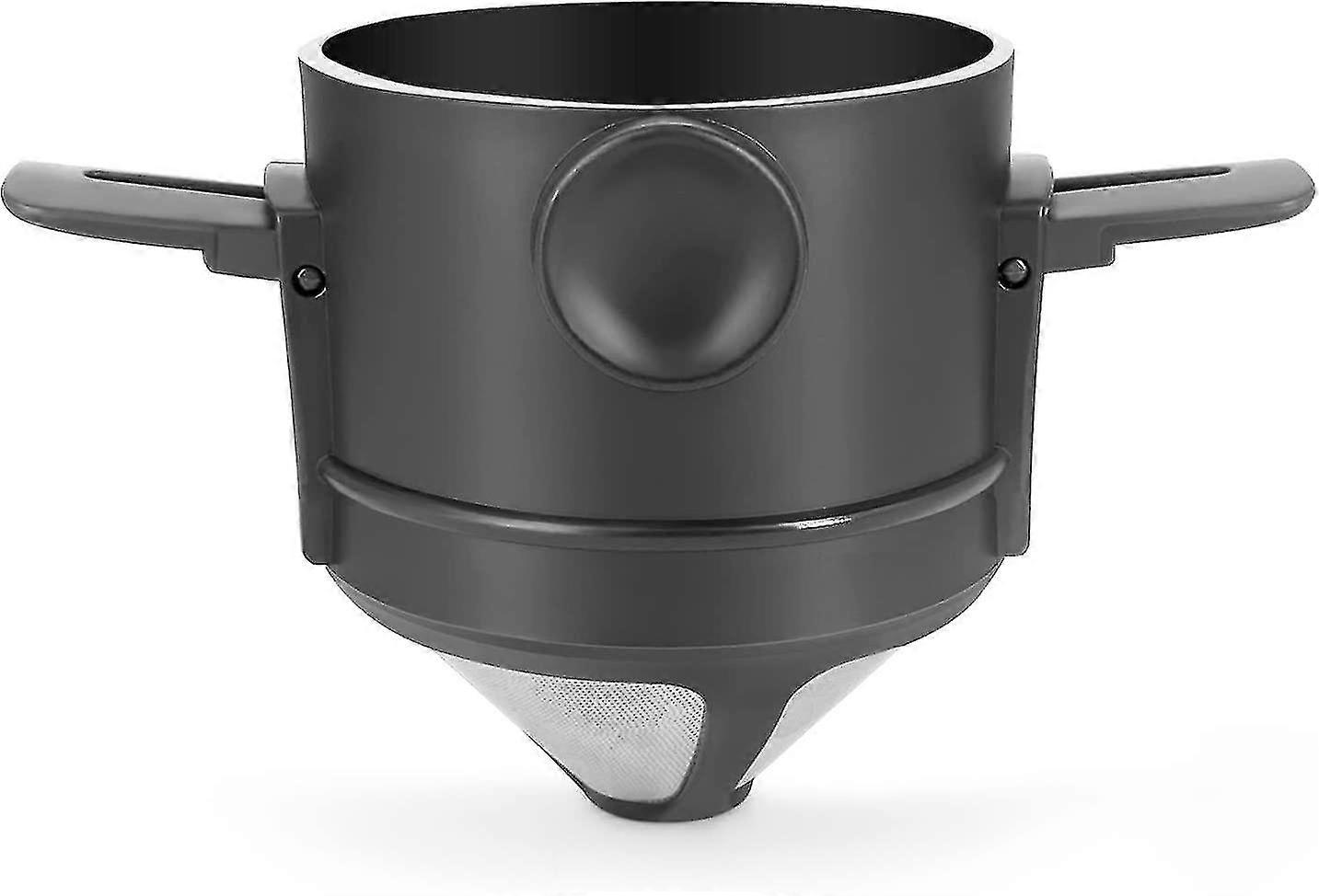 Coffee Drip Filter Double Screen Filter (black) (1pcs)