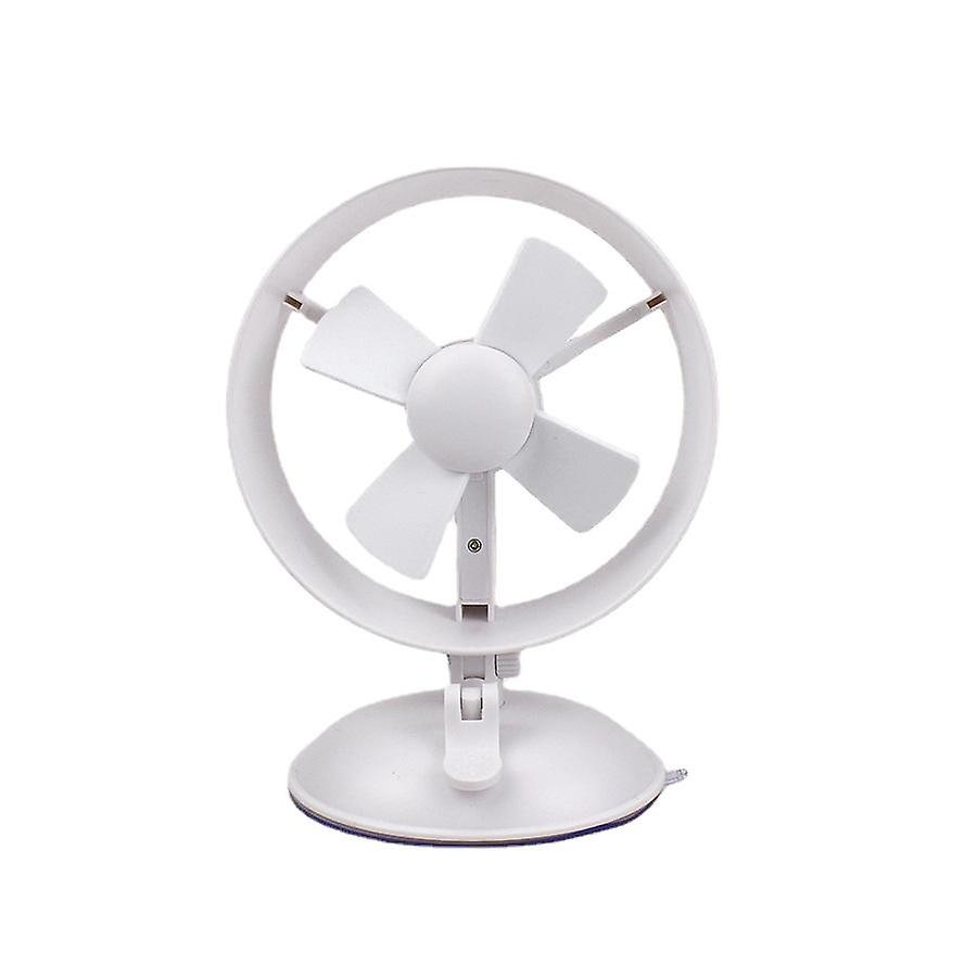 Mini Fan Hanging Neck Usb Suction Cup Simple Windmill Fans