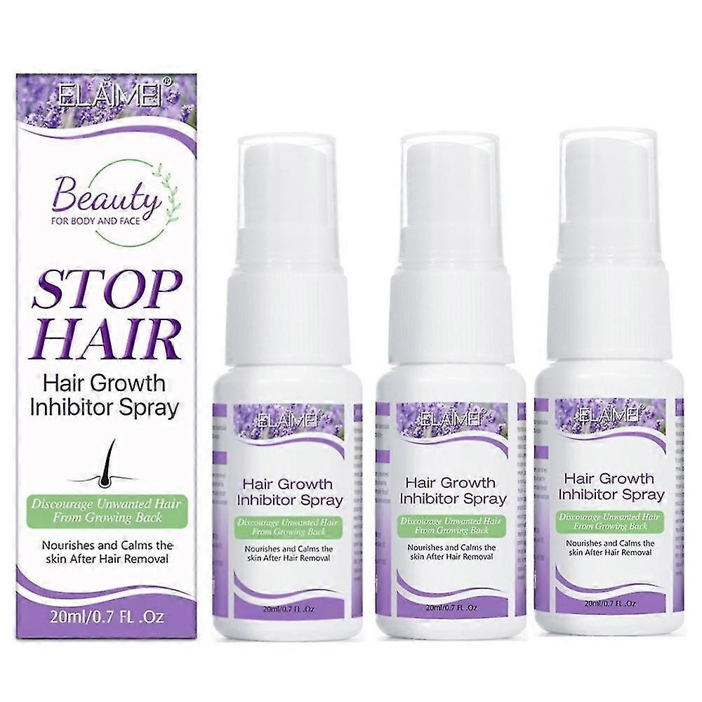 3pcs Permanent Hair Removal Spray